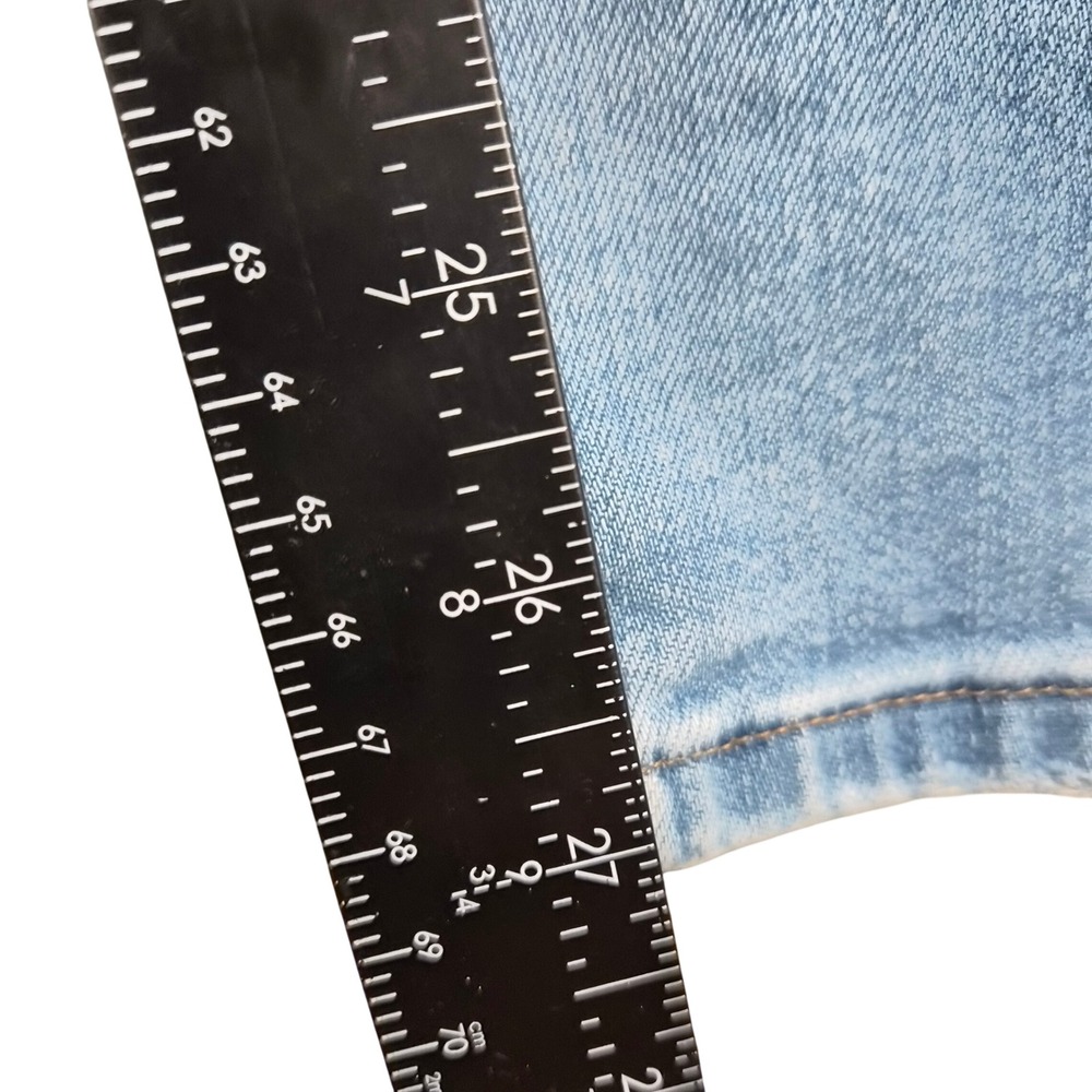 Good‎ American Good Curve Straight Distressed Jeans Size 18 Light Wash GCST960T - Picture 9 of 9